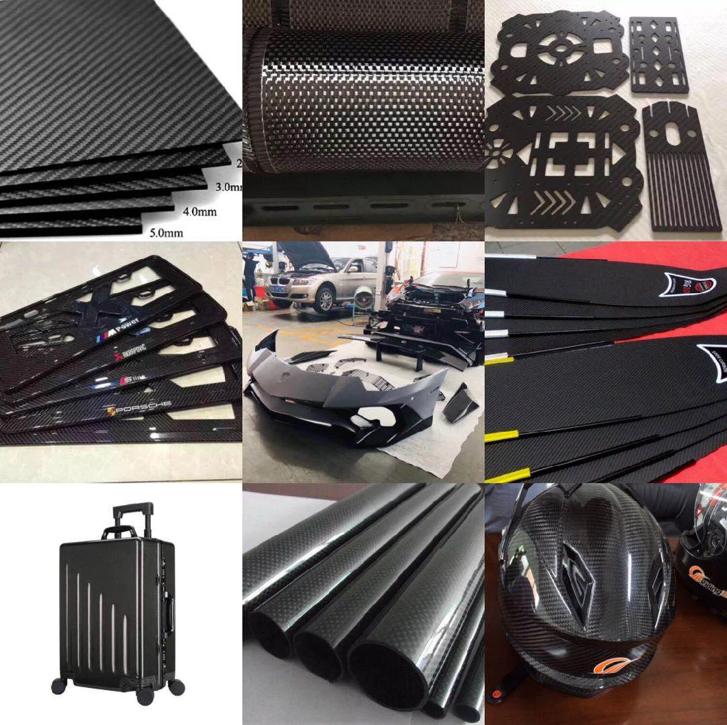 China Factory Wholesale CNC Cutting High Strength Carbon Fiber Sheet