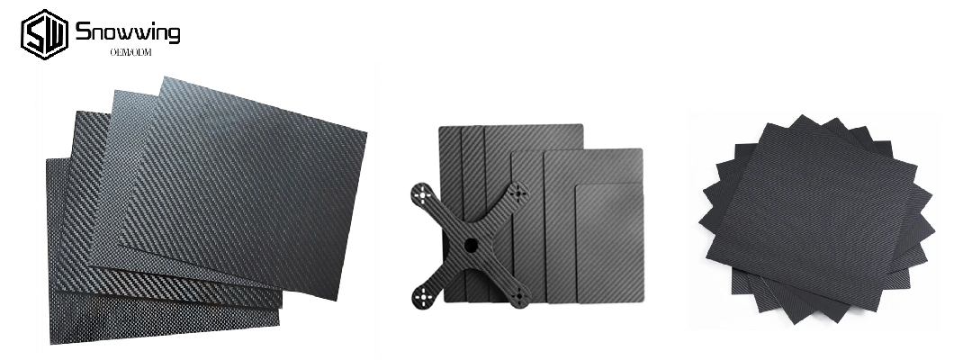 3K Plain Carbon Fiber Sheet Plate Boards Carbon Fiber Reinforced Carbon Fiber Sheet