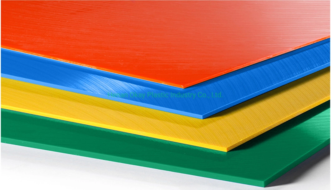 4X8 Black Engineering Reprocessed UHMWPE Weight Polymer Coloured Hard Plastic Board UHMWPE Sheet