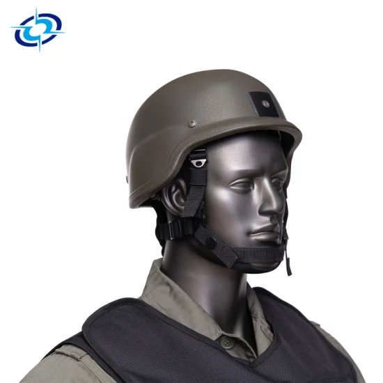 Casque pare-balles balistique de combat militaire de défense d'aramide de Pasgt