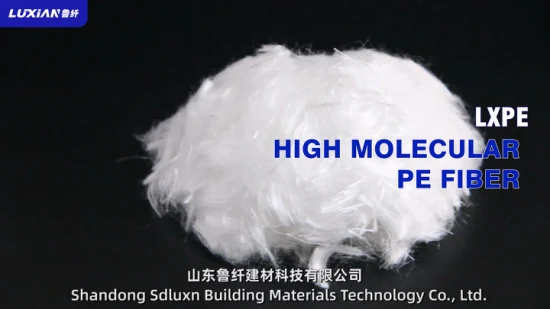 Fibre de polyéthylène Sdluxn Corde UHMWPE 13m de fibre de polyéthylène Lxpe Fibre de polyéthylène UHMWPE à poids moléculaire ultra élevé Chine Fibre UHMWPE 1600d Usine