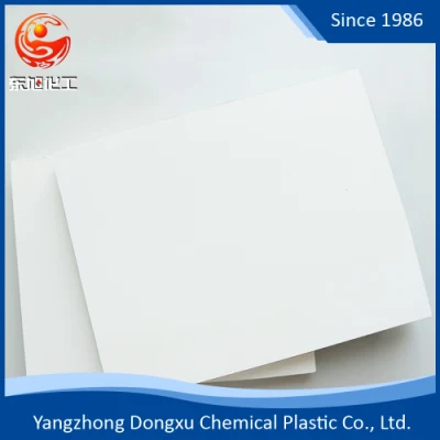 Feuille de plastique blanc UHMWPE