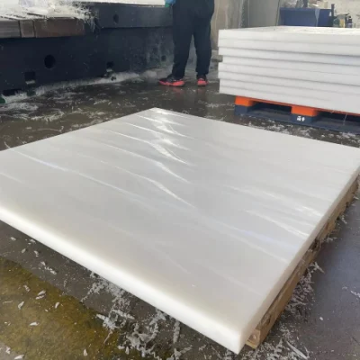 Feuille de plastique PE1000 UHMWPE à impact élevé