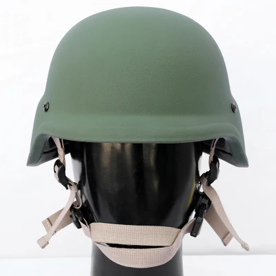 Hot Sale Pasgt casque pare-balles tactique balistique vert Nij niveau Iiia aramide